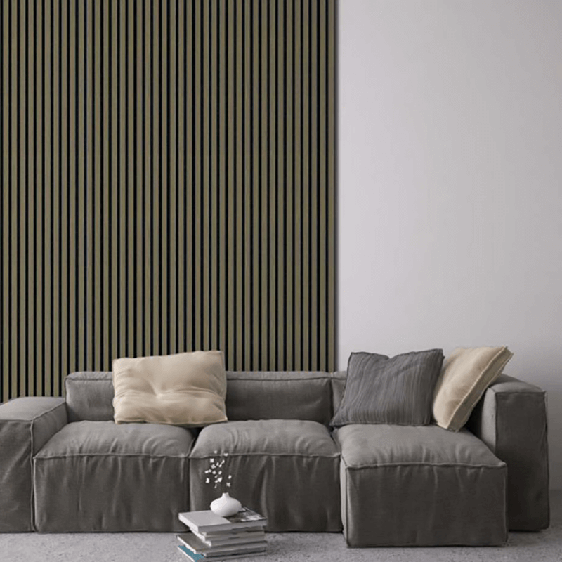 600mm Zest Ash Grey Acoustic Panel 2.6m image